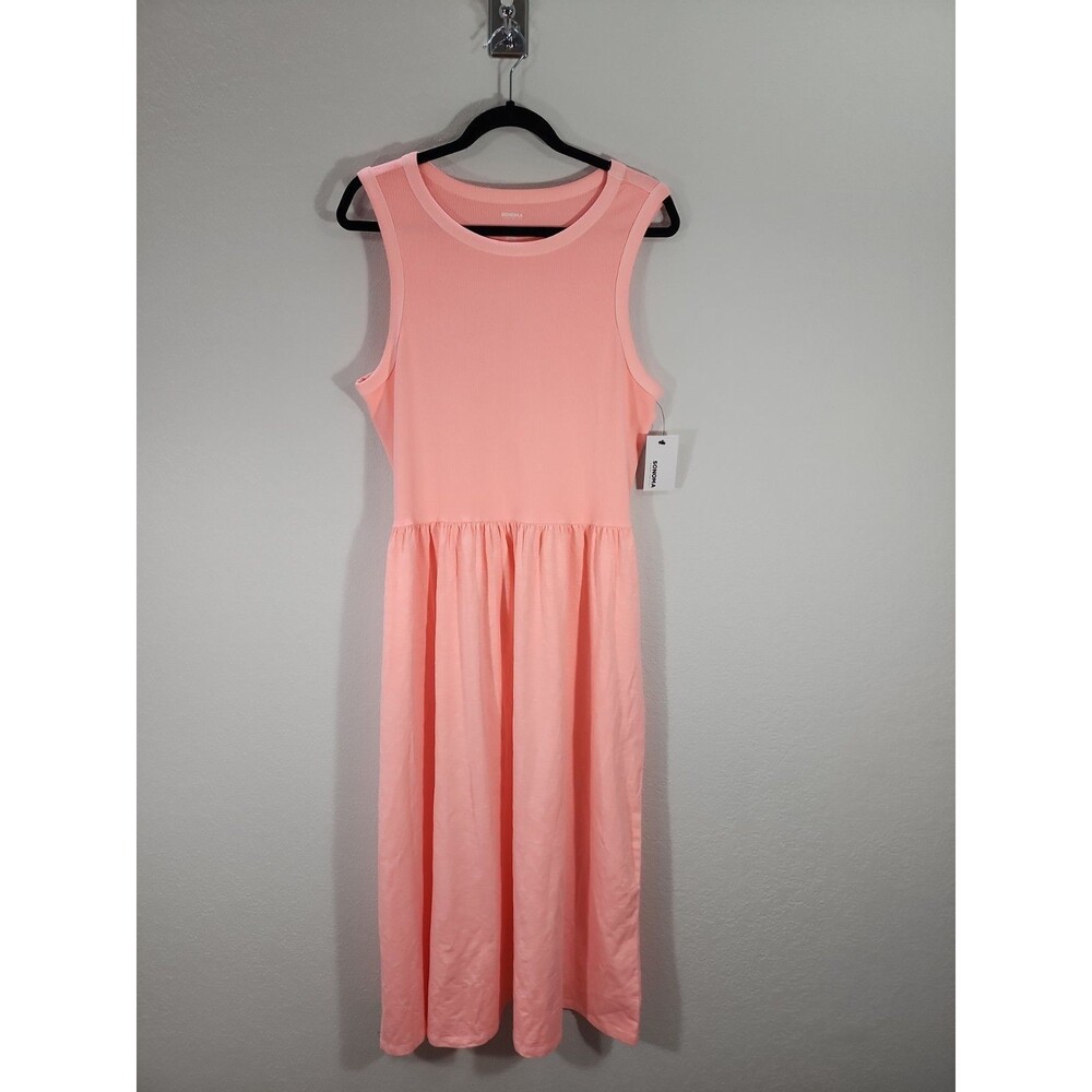 Sonoma Bright Cotton Mix Tank Dress XXL NWT